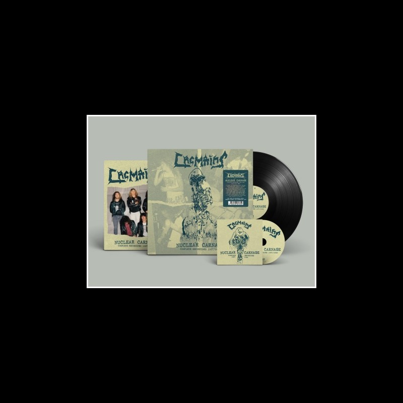 Cremains (CAN) "Nuclear Carnage - Complete Recordings 1987/1988" LP+CD