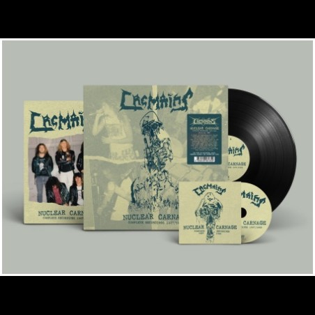 Cremains (CAN) "Nuclear Carnage - Complete Recordings 1987/1988" LP+CD